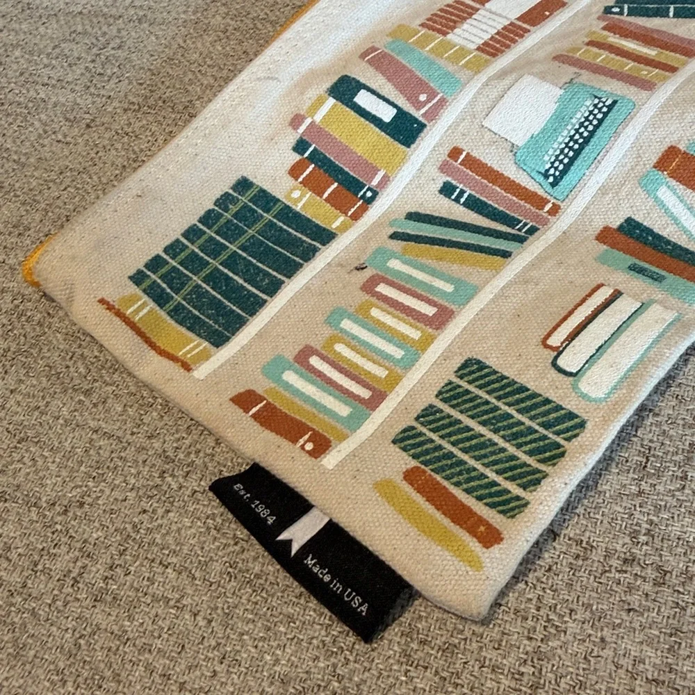 Out of Print Bookshelf Pouch Used